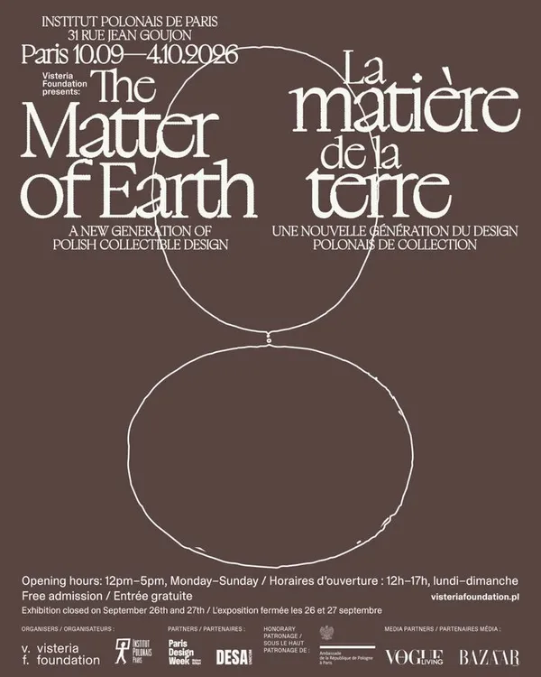 La matière de la Terre. Une nouvelle génération du design polonais de collection