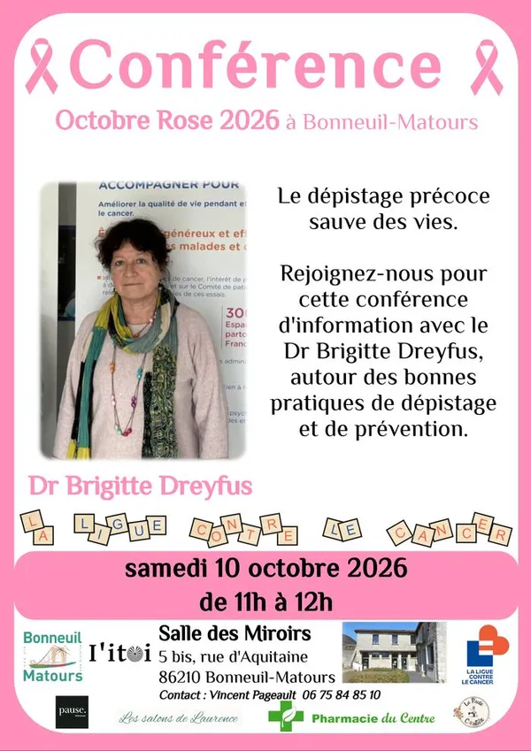 Conférence du Dr Brigitte Dreyfus