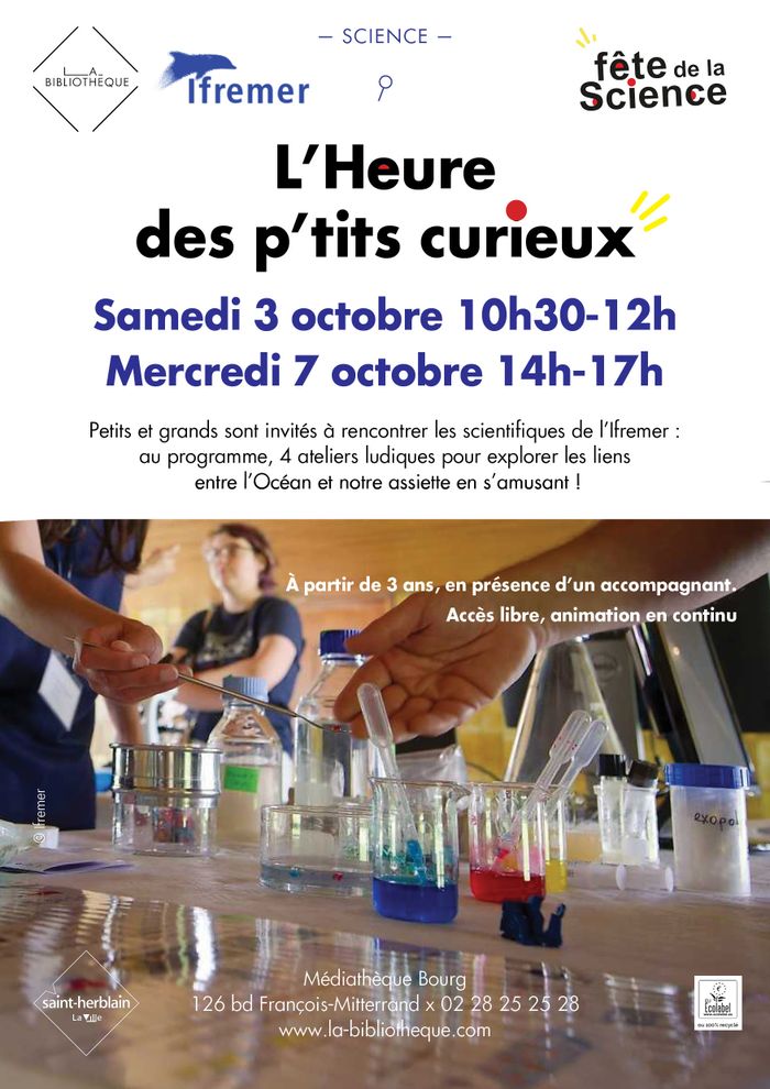 Heure des P'tits Curieux