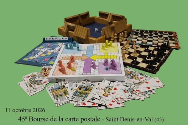 "Jouer en Loiret et alentours" - 45ème Bourse de la carte postale