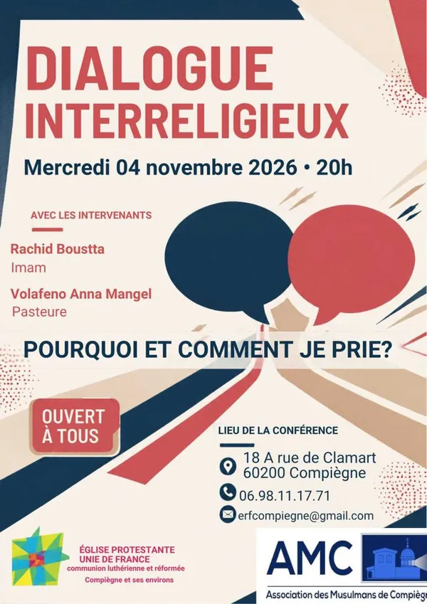 Dialogue inter-religieux Conférence partage