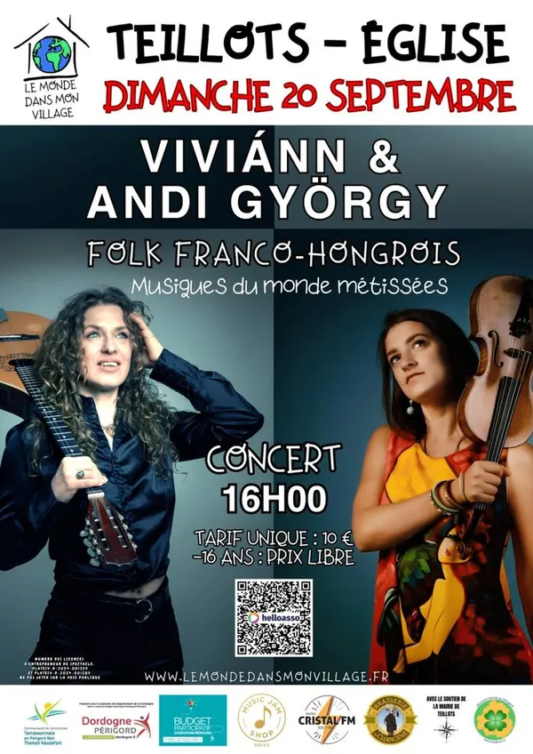 Viviann et Andi Gyorgy - Folk franco-hongrois