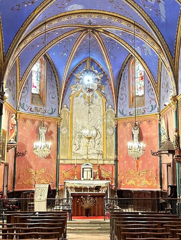 Visite commentée de l'église de Viterbe