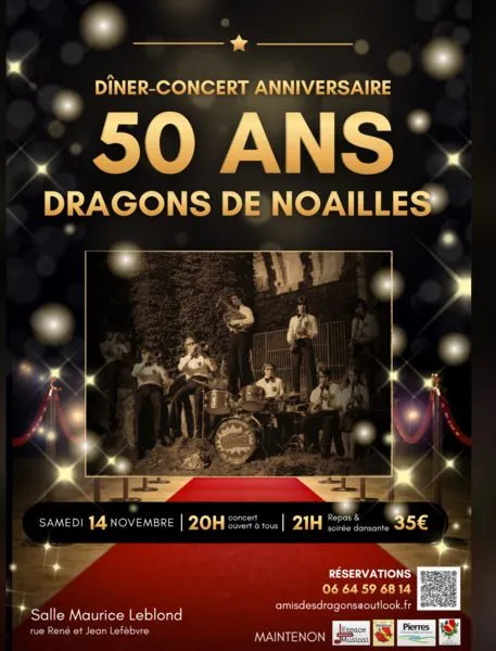 CONCERT ANNIVERSAIRE 50 ANS DES DRAGONS