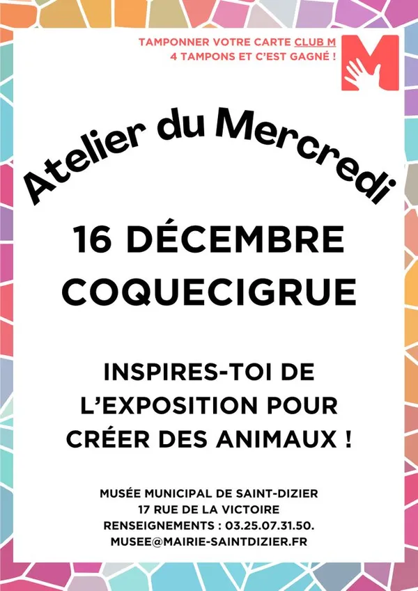 Atelier du Mercredi : coquecigrue