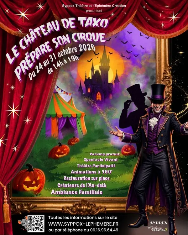 Le Château de Taxo prépare son cirque