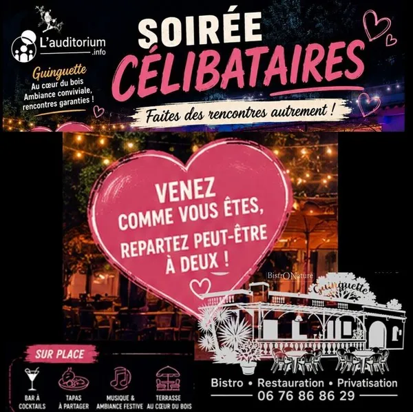 ✨ SOIRÉE CÉLIBATAIRE : RENCONTRES, JEUX & FUN ! ✨