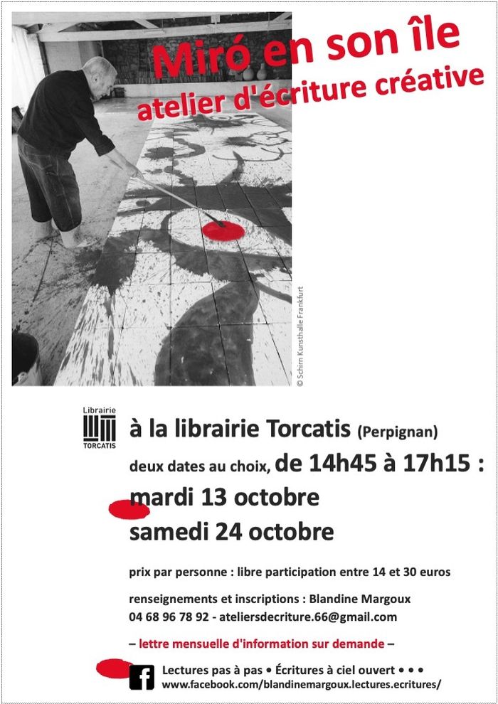 "Miró en son île" • Atelier d'écriture créative