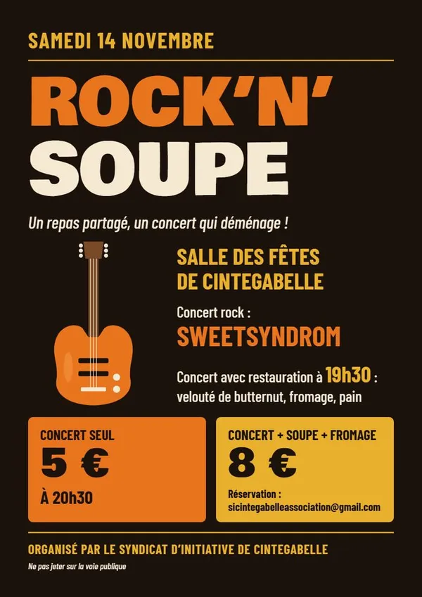 Rock'N'Soupe à Cintegabelle