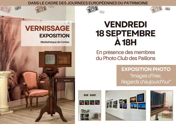 Inauguration de l'exposition "Images d'hier, Regards d'aujourd'hui"