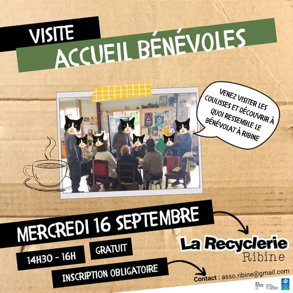 VISITE D'ACCUEIL NOUVEAUX/NOUVELLES BÉNÉVOLES