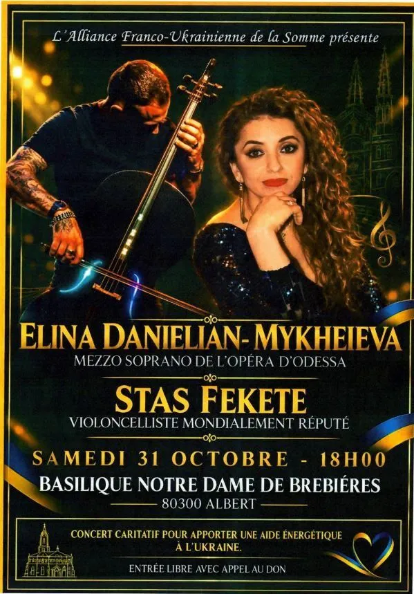 Concert caritatif à la Basilique Notre Dame de Brebières