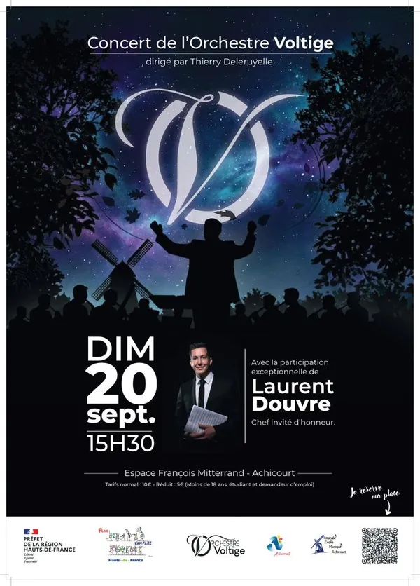 Concert de l'Orchestre Voltige, dirigé par Thierry Deleruyelle