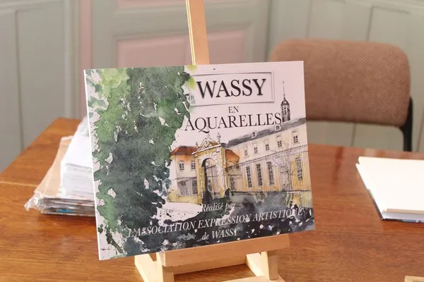 Wassy en aquarelles : portes ouvertes de l’atelier "Expression Artistique"