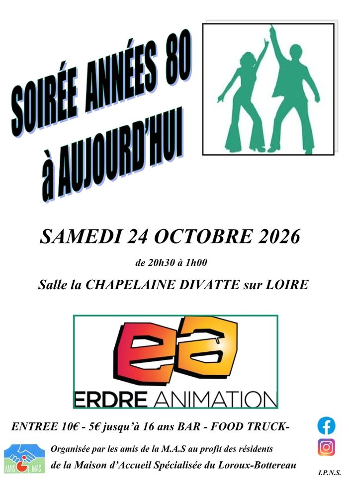 SOIRÉE ANNÉES 80
