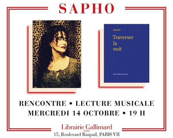 Sapho présente une lecture musicale de ses poèmes