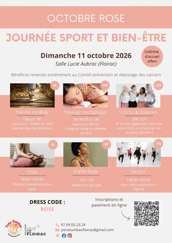 Octobre rose avec la Peña Tumbao