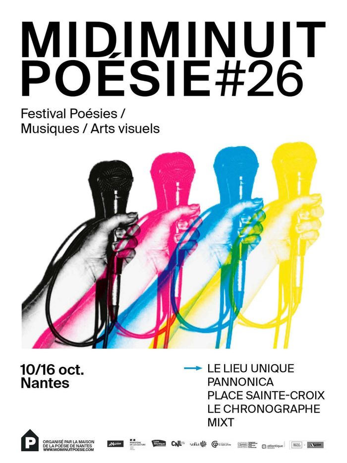 Festival MidiMinuitPoésie : Lecture d'Amandine Dhée