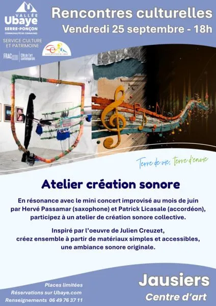 Atelier création sonore