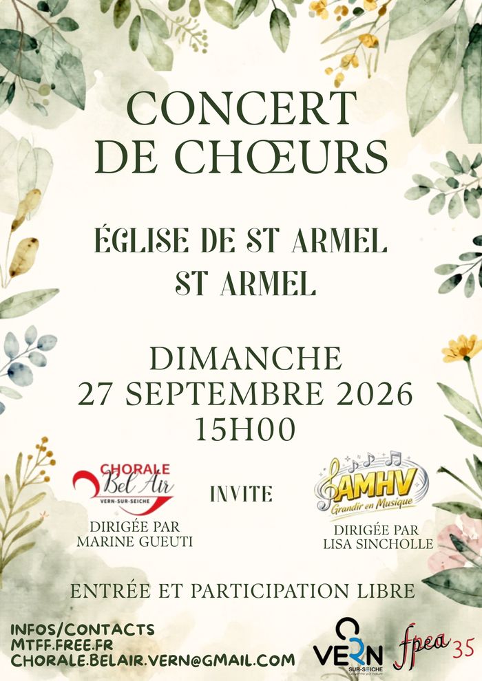 Concert de choeurs