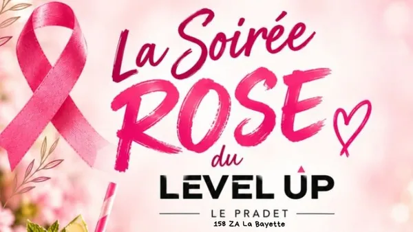 La Soirée Rose du Level Up · Octobre Rose