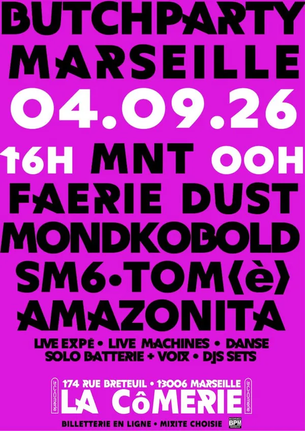 La Rentrée 2026 des Butch Party Marseille !