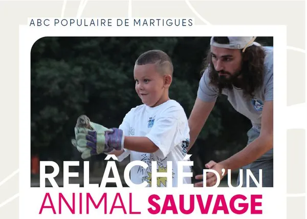 Conférence et relâché d'un animal sauvage