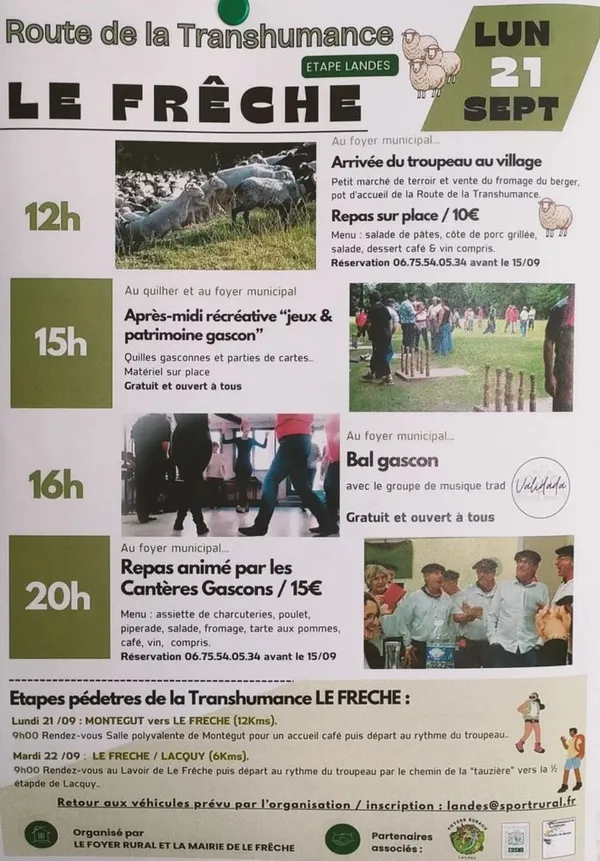 Bal Gascon Rte de la Transhumance