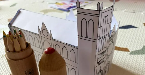 Archi maquette, une animation du Week-end Archi famille !