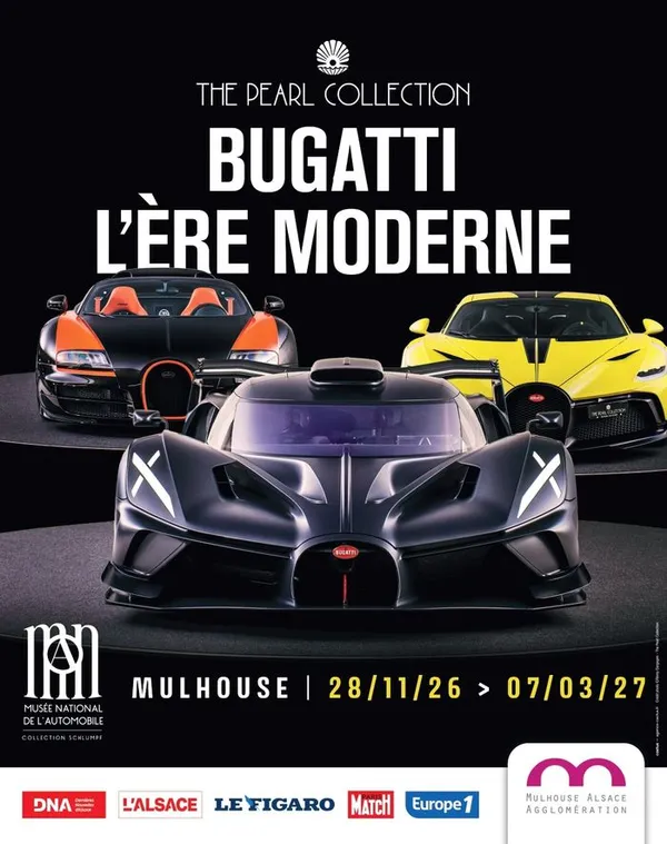 Exposition "Bugatti - L'ère moderne"