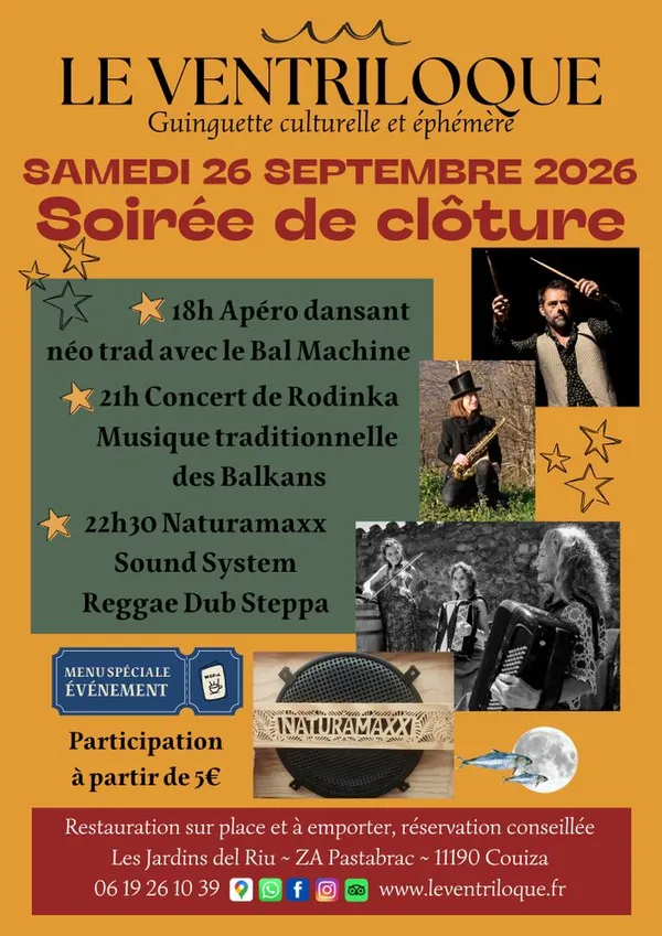 Soirée de clôture 2026