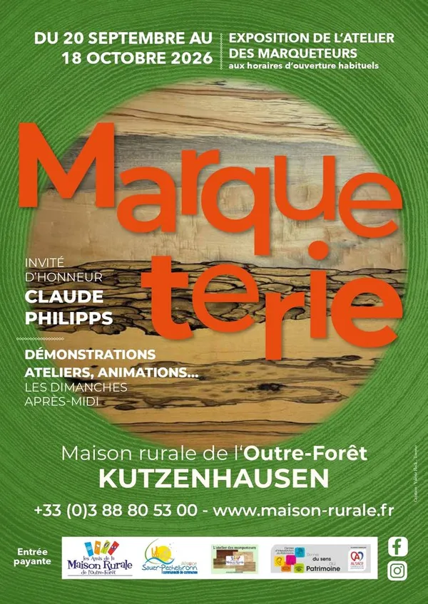 Exposition de marqueterie.