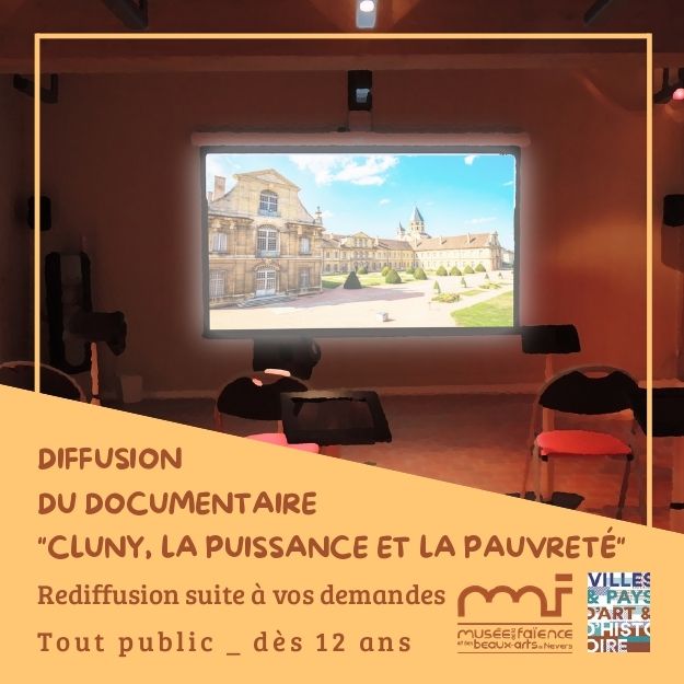 Diffusion du documentaire "Cluny, la puissance et la pauvreté"