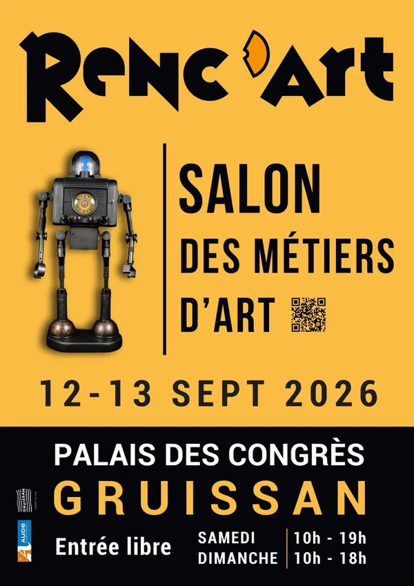 Salon des Métiers d'Art : Renc'Art édition 2026