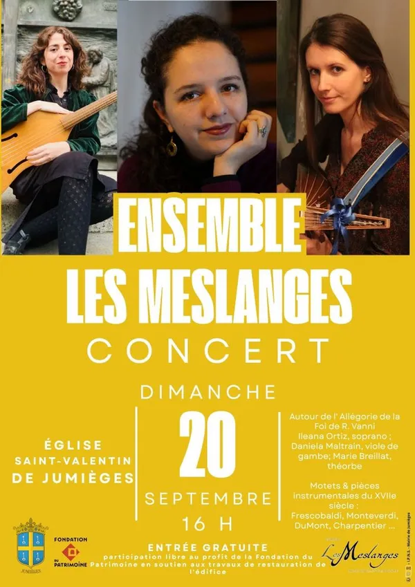 Concert de l'ensemble Les Meslanges
