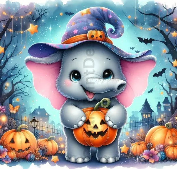 Elmer prépare Halloween
