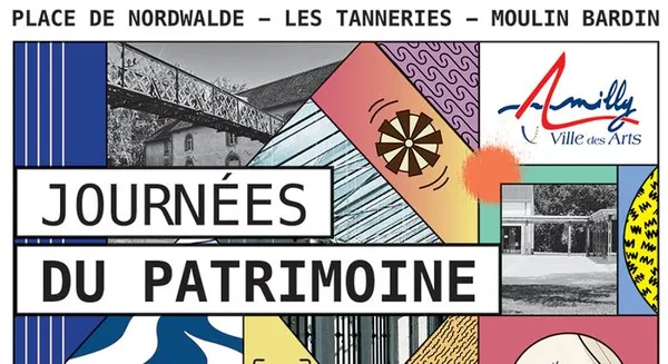 Journées du Patrimoine à Amilly - 3 sites pour profiter des journées du patrimoine