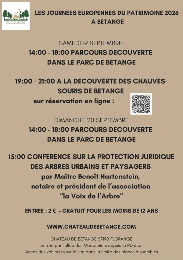 Découvertes patrimoniale et paysagère à Bétange