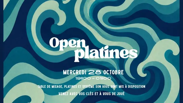 OPEN PLATINES // MOREX CUSTOM HOUSE // 28 OCTOBRE