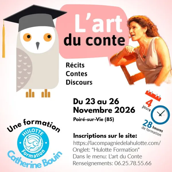 Formation: L'art du Conte. Catherine Bouin