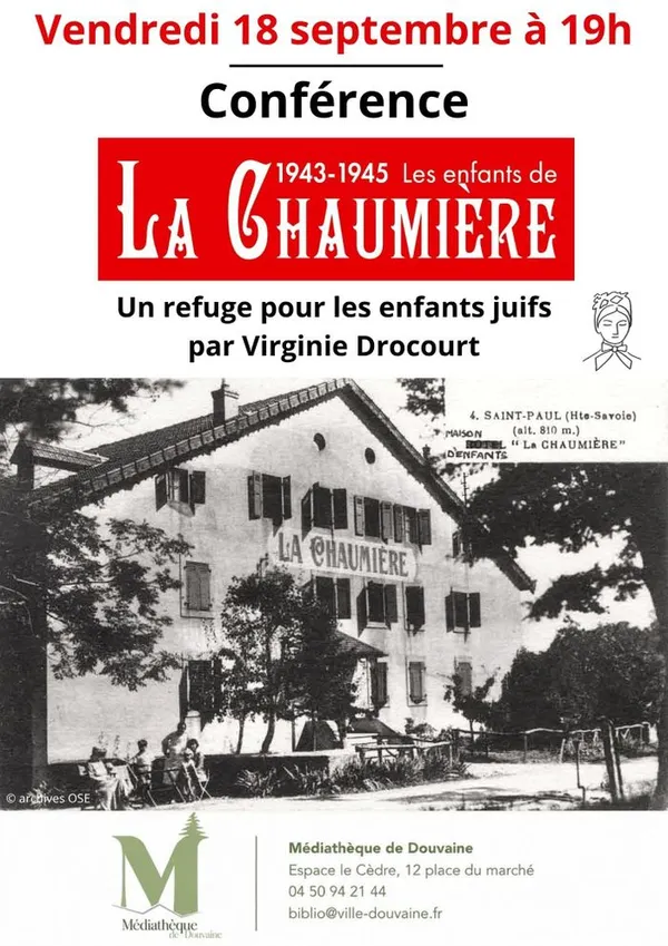 Les enfants de la chaumière à St paul en Chablais entre 1943 et 1945