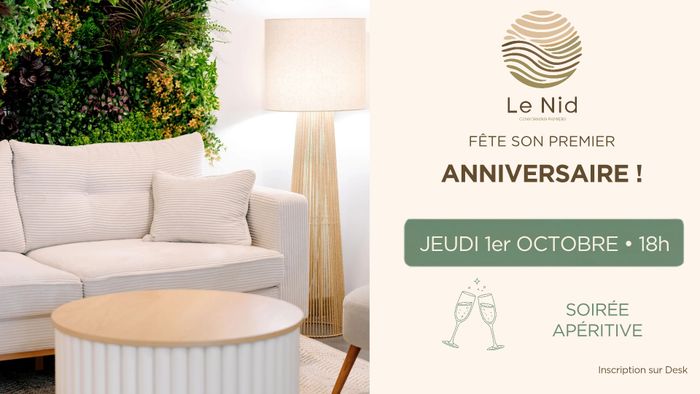 Premier anniversaire - Le Nid Coworking Pamiers