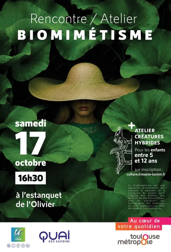 Rencontre / Atelier biomimétisme - Samedi 17 octobre