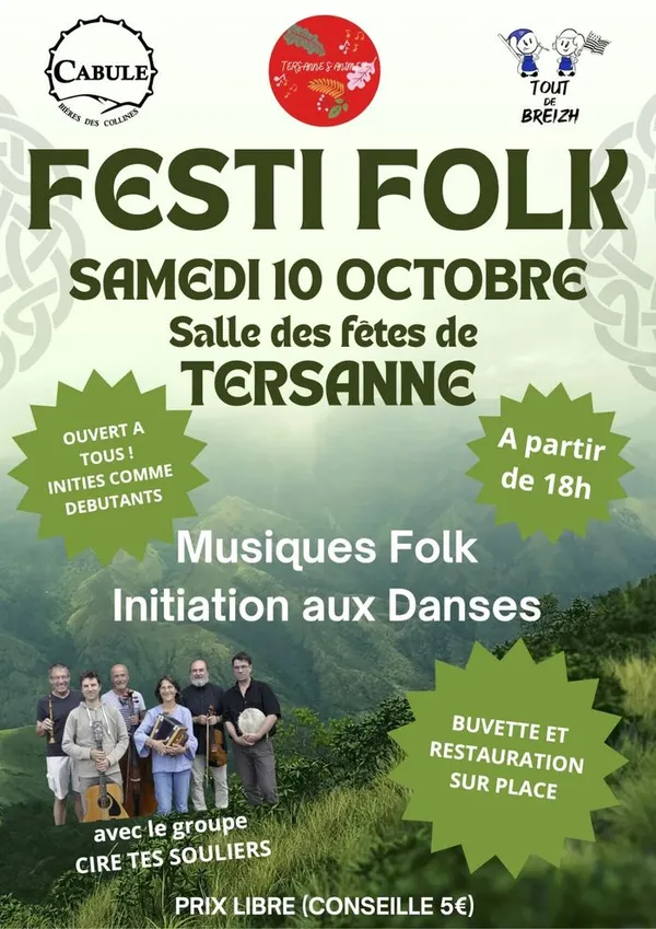 Bal folk avec "Cire tes souliers"