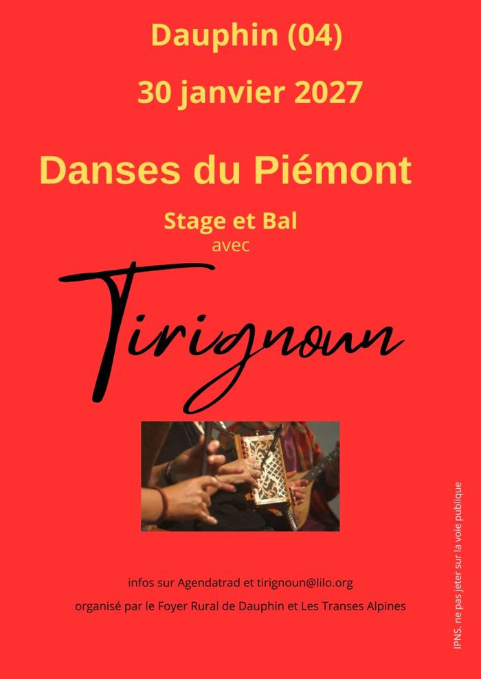 stage et bal Danses du Piémont