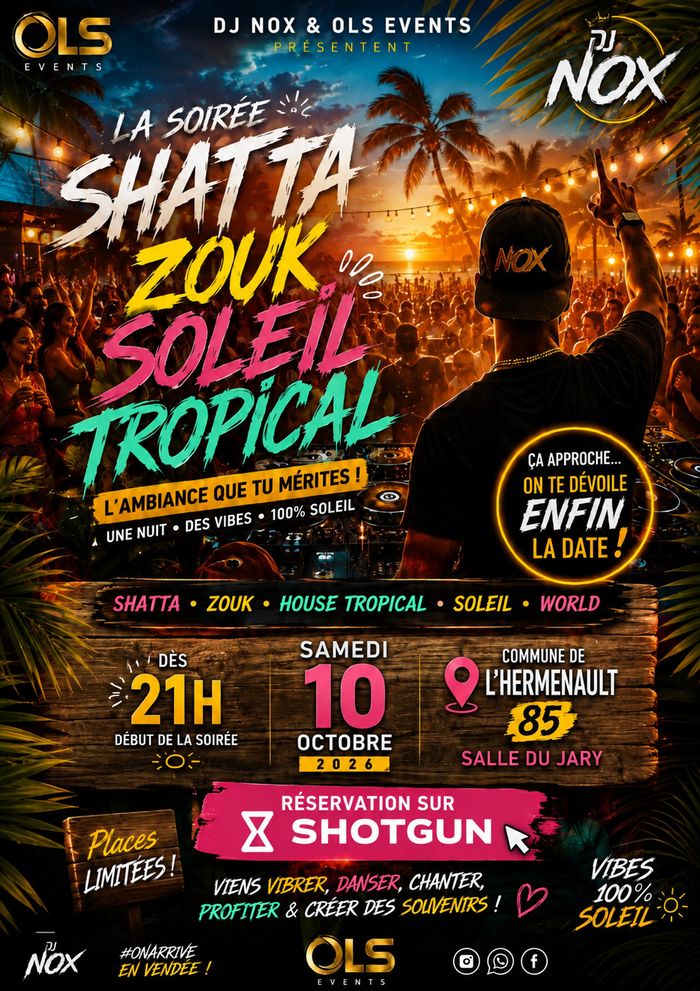 SHATTA ZOUK SOLEIL TROPICAL