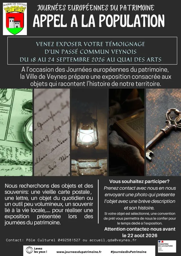 Exposition participative au Quai des Arts : Les Veynois ont la parole !