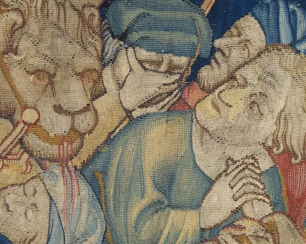 Les gestes dans la tapisserie de l’Apocalypse
