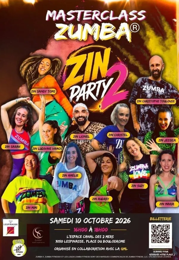 GML : Masterclass ZUMBA - Samedi 10 octobre