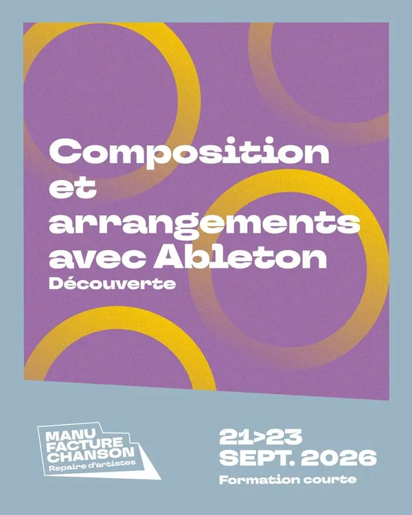 Stage - Composition et arrangements avec Ableton – Découverte